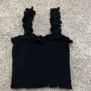 Black tank top, women’s XS